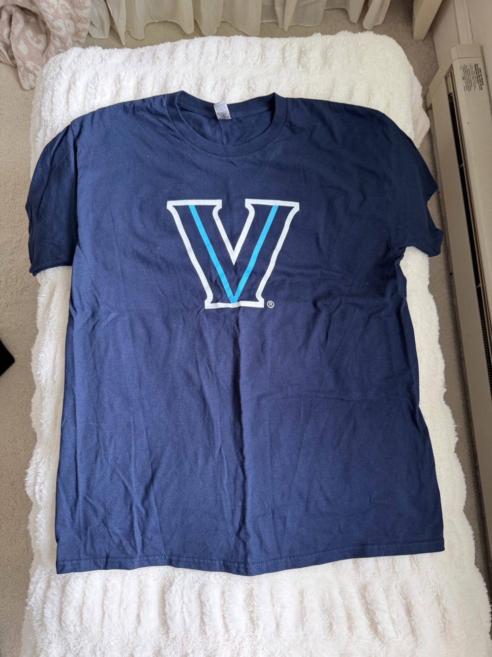 Villanova Blue Logo Tee
